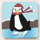 Recherche de pingouin dessous de verres Hiver