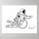 Recherche de cosmonautes posters Pour enfants