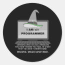 Recherche de programmeurs autocollants Logiciel