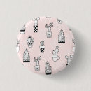 Recherche de griffonnage de motif badges Jardin