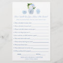 Recherche de douche nuptiale de point Bleu et blanc