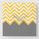Recherche de chevron gris horloges Moderne