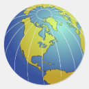Recherche de globe terrestre autocollants Continents