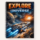 Zoek naar sci fi notitieboeken Ruimteschip