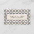 Zoek naar fleur visitekaartjes Zwart wit