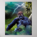 Recherche de gorille de silverback Bandes
