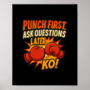 Recherche de mise en boîte posters Style boxing