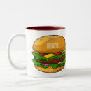 Recherche de hamburgers tasses Nourriture
