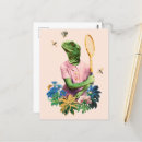 Recherche de lézard vert cartes postales Drôle