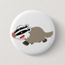 Recherche de blaireau badges Mignon
