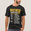 Recherche de brasseur tshirts Bière