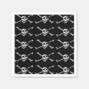 Zoek naar piraten servetten Jolly roger