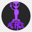 Recherche de alien de paix autocollants Extraterrestre