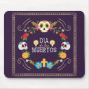 Recherche de crâne mexicain sucre tapis souris Fleurs