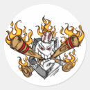 Zoek naar vlammend stickers Brand