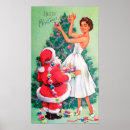 Recherche de noël posters Vintage