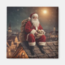 Recherche de toit magnets Santa claus