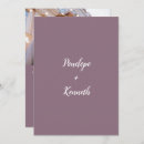 Recherche de plum purple invitations Minimaliste