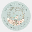 Recherche de animal vintage autocollants Merci