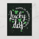 Recherche de shamrock cartes postales Salutations