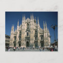 Recherche de cathédrale milan cartes postales Gothique