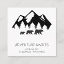 Recherche de excursion cartes visite Client(e)