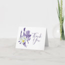 Recherche de floral botanique mariage remerciements cartes Élégant