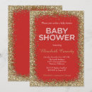 Recherche de baby noël invitations Rouge