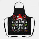 Recherche de chien drôle tabliers Famille