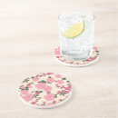 Recherche de fleurs roses dessous de verres Fleur sauvage