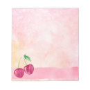 Recherche de fruit blocsnotes Cerise