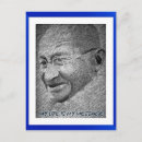 Zoek naar mahatma gandhi briefkaarten India