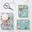 Recherche de pingouin de père noël papier cadeau Bonhomme