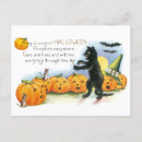 Recherche de halloween vintage cartes postales Orange et noir