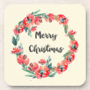 Recherche de joyeux noël dessous de verres Festif
