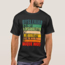 Recherche de dyslexie tshirts Handicap
