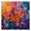 Zoek naar psychedelische posters Kleurrijk