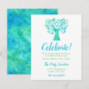 Recherche de réception de bar bat mitzvah invitations Bleu