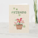 Recherche de pots de fleurs vœux cartes Amis