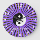 Recherche de yin et yang horloges Motif