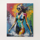 Recherche de pop art puzzles Fille