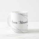 Recherche de ligne mince tasses Simple
