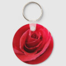 Recherche de rose rouge simple porteclés Fleur
