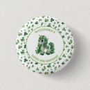 Recherche de trèfle chanceux badges Shamrock