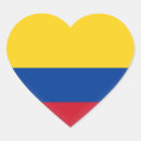 Recherche de colombie autocollants Drapeaux du monde