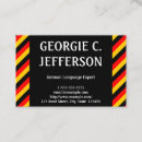 Recherche de drapeau allemand cartes visite Rouge