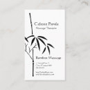 Recherche de bambou vert cartes visite Japonaise