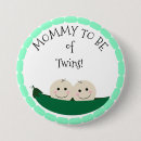 Recherche de baby shower jumeau badges Future maman