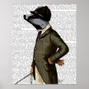 Recherche de blaireau posters Contemporain