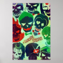 Recherche de harley quinn posters Crânes